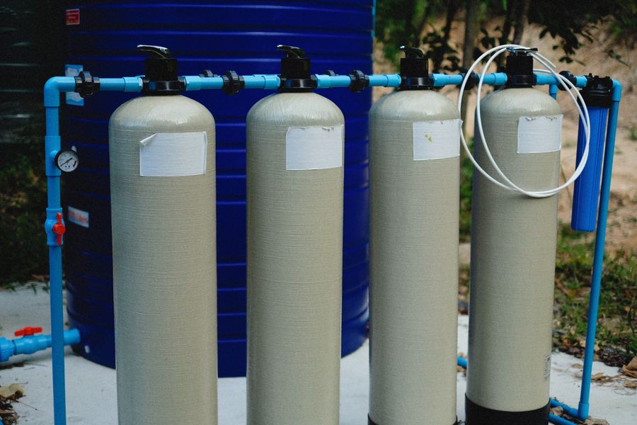 Dual whole-home water treatment and softener system installation — Austin, TX